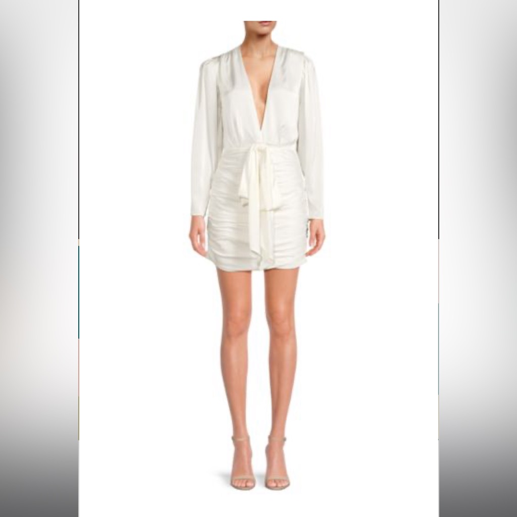 Ronny Kobo Lyric Silk Blend Sheath Dress